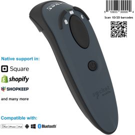 Socket Mobile DuraScan D740, Universal Barcode Scanner, Gray