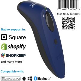 SocketScan S740, 1D/2D Imager Barcode Scanner, Blue