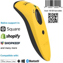 SocketScan S740, 1D/2D Imager Barcode Scanner, Yellow