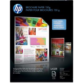 HP GLOSSY COLOR LASER BROCHURE PAPER 150 SHEETS HEAVEY WEIGHT WITH TWO SIDED GLO