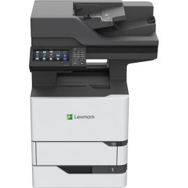 Lexmark MX720 MX721adhe Laser Multifunction Printer-Monochrome-Copier/Fax/Scanner-65 ppm Mono Print-1200x1200 Print-Automatic Duplex Print-300000 Pages Monthly-650 sheets Input-Color Scanner-600 Optical Scan-Monochrome Fax-Gigabit