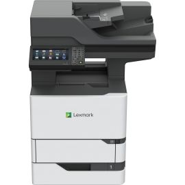 Lexmark MX720 MX721ade Laser Multifunction Printer-Monochrome-Copier/Fax/Scanner-65 ppm Mono Print-1200x1200 Print-Automatic Duplex Print-300000 Pages Monthly-650 sheets Input-Color Scanner-600 Optical Scan-Monochrome Fax-Gigabit