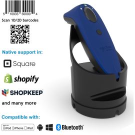 Socket Mobile SocketScan S740, Universal Barcode Scanner, Blue & Black Dock