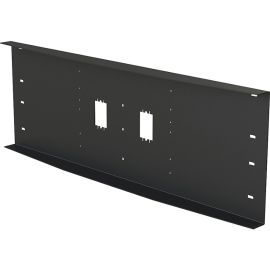 PEERLESS INDUSTRIES - MOUNTING COMPONENT ( WALL PLATE ) FOR TV - STEEL - BLACK