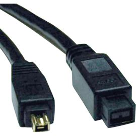 Eaton Tripp Lite Series FireWire 800 IEEE 1394b Hi-speed Cable (9pin/4pin M/M) 6 ft. (1.83 m)