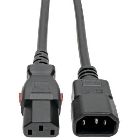 Eaton Tripp Lite Series Power Extension Cord, Locking C13 to C14 PDU Style - 10A, 250V, 18 AWG, 4 ft. (1.22 m)