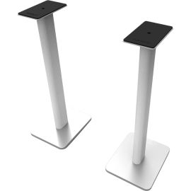 PAIR OF 26IN SPEAKER STANDS WHT