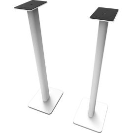 PAIR OF 32IN SPEAKER STANDS WHT