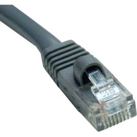 Eaton Tripp Lite Series Cat5e 350 MHz Outdoor-Rated Molded (UTP) Ethernet Cable (RJ45 M/M), PoE - Gray, 100 ft. (30.5 m)