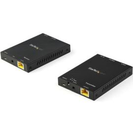 StarTech.com HDMI over CAT6 extender kit - Supports UHD - Resolutions up to 4K 60Hz - Supports HDR and 4:4:4 chroma subsampling - Extended HDMI signal at up to 165 ft. (50 m) - Use existing CAT6 cable infrastructure with a direct