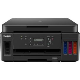 Canon PIXMA G G6020 Inkjet Multifunction Printer-Color-Copier/Scanner-4800x1200 dpi Print-Automatic Duplex Print-5000 Pages-350 sheets Input-Color Flatbed Scanner-1200 dpi Optical Scan-Wireless LAN-Wireless PictBridge-Mopria-Canon