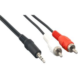 Axiom 6ft 3.5mm Stereo to 2 x RCA Stereo Male Y-Cable