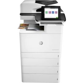 HP LaserJet Enterprise M776 M776z Laser Multifunction Printer-Color-Copier/Fax/Scanner-46 ppm Mono/46 ppm Color Print-1200x1200 dpi Print-Automatic Duplex Print-200000 Pages-2300 sheets Input-Color Flatbed Scanner-600 dpi Optical
