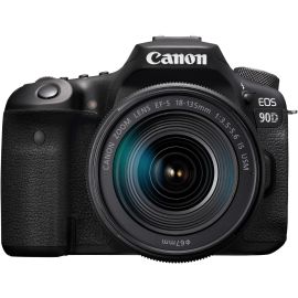 Canon EOS 90D 33 Megapixel Digital SLR Camera with Lens - 0.71