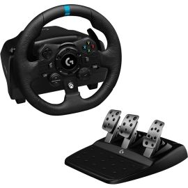 Logitech G923 Gaming Steering Wheel, Gaming Pedal