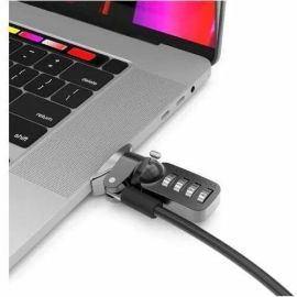 LEDGE LOCK ADAPTER FOR MACBOOK PRO 16IN M1 & M2 WITH COMBINATION CABLE LOCK SILV