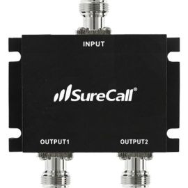 SURECALLS BI-DIRECTIONAL SPLITTER ENABLES 2 INSIDE ANTENNAS TO BE SUPPORTED FROM