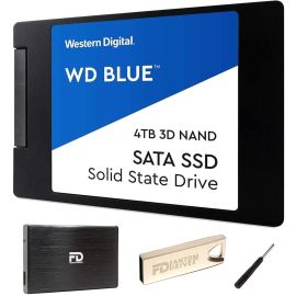Fantom Drives Blue WDS400T2B0A 4 TB Solid State Drive - 2.5