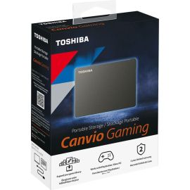 Toshiba-IMSourcing Canvio Gaming HDTX120XK3AA 2 TB Portable Hard Drive - External - Black