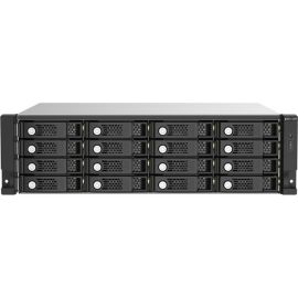 QNAP TL-R1620SEP-RP Drive Enclosure SATA/600 - Mini-SAS HD Host Interface - 3U Rack-mountable