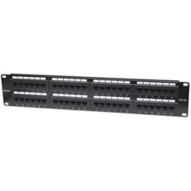 PATCH PANEL - NETWORKING / PORTS QTY: 48 - SUPPORTS 22 TO 26 AWG STRANDED AND SO