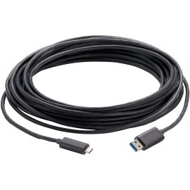 Vaddio 26 ft USB 3.2 Active Optical Cable - Type C to Type A - Black