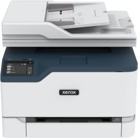 Xerox C235/DNI Laser Multifunction Printer-Color-Copier/Fax/Scanner-24 ppm Mono/24 ppm Color Print-600x600 dpi Print-Automatic Duplex Print-30000 Pages-251 sheets Input-3600 dpi Optical Scan-Wireless LAN-Mopria-Wi-Fi Direct-Chrome