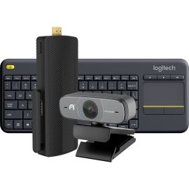DistiNow Access4 Pro Zoom Mini PC with Keyboard and Camera Bundle