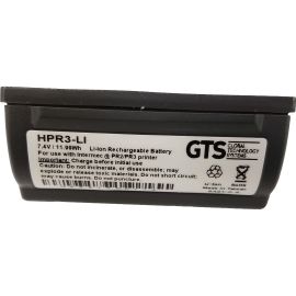 HE HPR3-LI IS A RECHARGEABLE BATTERY USED TO POWER THE INTERMEC PR2/ PR3 SERIES