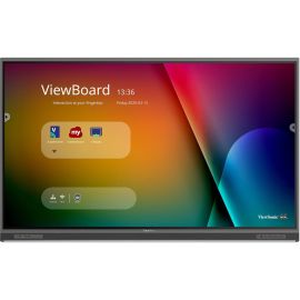 ViewSonic IFP8652-1C 86 Inch 4K Ultra HD Interactive Flat Panel Display with Integrated Microphone and USB-C