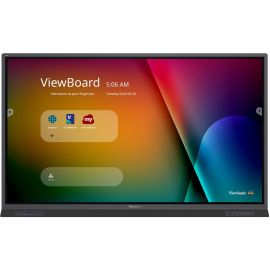 ViewSonic ViewBoard IFP7552-1TAA - 4K TAA Compliant Interactive Display with Integrated Software - 400 cd/m2 - 75