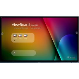 ViewSonic ViewBoard IFP8662 - 4K UHD Interactive Display with Integrated Software, 65W USB C, RJ45 - 350 cd/m2 - 86