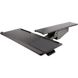 StarTech.com Under Desk Keyboard Tray, Height Adjustable Keyboard and Mouse Tray (10