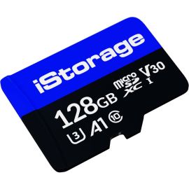 iStorage microSD Card 128GB | Encrypt data stored on iStorage microSD Cards using datAshur SD USB flash drive | Compatible with datAshur SD drives only