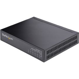 StarTech.com Unmanaged 2.5G Switch, 5 Port 2.5GBASE-T Unmanaged Ethernet Switch, Din Rail | Wall Mount, Multi-Gigabit, Auto-MDIX, 9K Jumbo