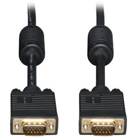 Eaton Tripp Lite Series VGA High-Resolution RGB Coaxial Cable (HD15 M/M), 50 ft. (15.24 m)