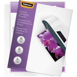 Fellowes Thermal Laminating Pouches - ImageLast, Jam Free, Letter, 3 mil, 25 pack