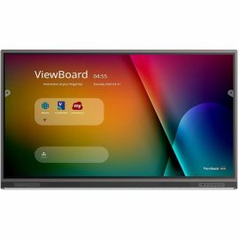 ViewSonic ViewBoard IFP8652-1CN - 4K Interactive Display with Integrated Software, USB C, RJ45 - 400 cd/m2 - 86
