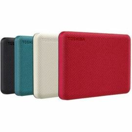 Toshiba-IMSourcing Canvio Advance HDTCA40XG3CA 4 TB Portable Hard Drive - External - Green