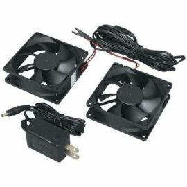 FAN KIT, 50 CFM, MFR SERIES,INCLUDES (2) 3IN  FANS WITH POWER SUPPLY