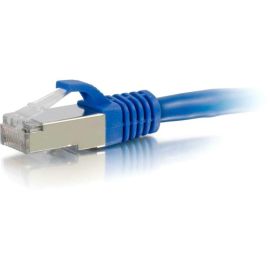 C2G 30FT CAT6 SNAGLESS SHIELDED (STP) NETWORK PATCH CABLE - BLUE