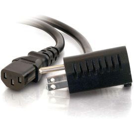 6FT 16 AWG UNIVERSAL POWER CORD WITH EXTRA OUTLET