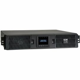 Eaton Tripp Lite Series SmartOnline 750VA 675W 120V Double-Conversion UPS - 8 Outlets, Extended Run, Network Card Included, LCD, USB, DB9, 2U Rack/Tower Battery Backup