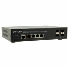 MANAGED SWITCH,4-PORT 10/100/1000B-T+4-PORT100/1000SFP W/SA