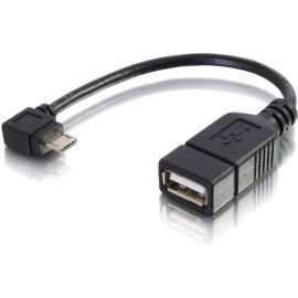 6IN MOBILE DEVICE USB MICRO-B TO USB DEVICE OTG ADAPTER CABLE