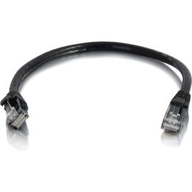 C2G 6IN CAT6A SNAGLESS UNSHIELDED (UTP) NETWORK PATCH ETHERNET CABLE - BLACK - 6