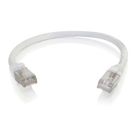 6IN CAT6 SNAGLESS SHIELDED (STP)NETWORK PATCH CABLE - WHITE