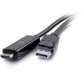 C2G 3FT DISPLAYPORT TO HDMI ADPATER CABLE - 4K CABLE BLACK