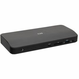 C2G THUNDERBOLT 3 8K DOCKING STATION - DP, ETHERNET, USB, SD, 3.5MM, POWER