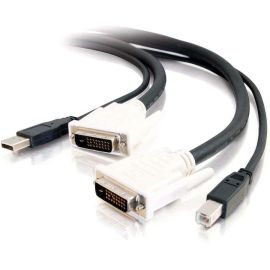 6FT DVIANDTRADE; DUAL LINK + USB 2.0 KVM CABLE